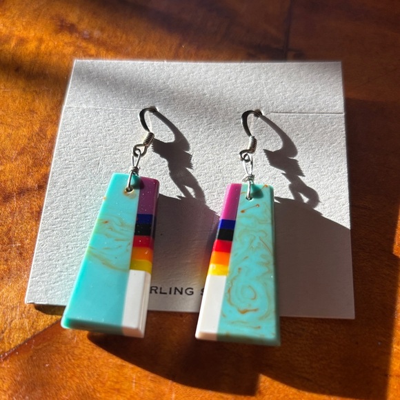 Jewelry - Santo Domingo Turquoise Earrings